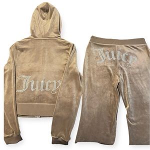 Juicy Couture OG Big Bling Velour Set